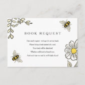 D'accompagnement Bumble Bee Apportez Une Carte De Demande De Livre (Devant)