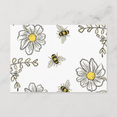 D'accompagnement Bumble Bee Apportez Une Carte De Demande De Livre (Dos)