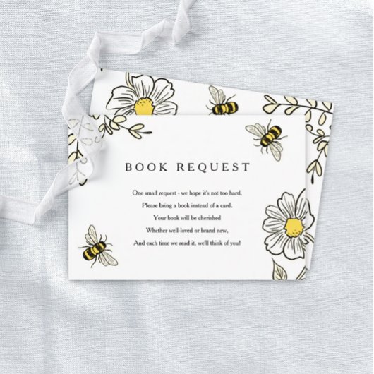 D'accompagnement Bumble Bee Apportez Une Carte De Demande De Livre