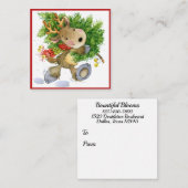 D'accompagnement Cadeau, fleuriste, Boîtier, Carte de visite (Devant / Derrière)