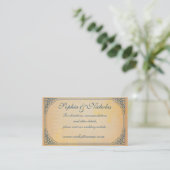 D'accompagnement Cadre vintage -mariage - carte d'insertion (Debout devant)