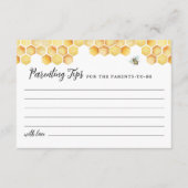 D'accompagnement CALLA Bee Conseils pour parents Carte de conseil B (Devant)