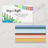 D'accompagnement Carte à rabat Fiesta Cactus (Devant / Derrière)