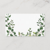 D'accompagnement Carte baby shower Boîtier Avec Brochure Bébé (Dos)