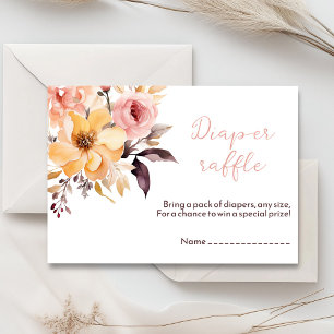D'accompagnement Carte baby shower fille rose pâle