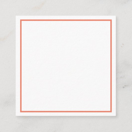 D'accompagnement Carte Banksia (Dos)