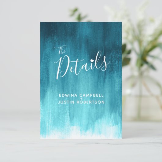 D'accompagnement carte bleue verte (Debout devant)