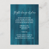 D'accompagnement carte bleue verte (Dos)