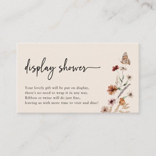 D'accompagnement Carte Boho Display Shoot (Devant)