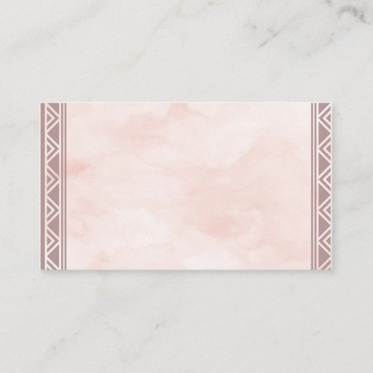 D'accompagnement Carte Boho Dream Catcher Diaper (Dos)