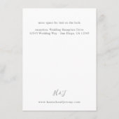 D'accompagnement Carte Boho rose Floral SM (Dos)