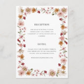 D'accompagnement Carte Boho Rustic (Devant)