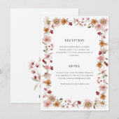 D'accompagnement Carte Boho Rustic (Devant / Derrière)