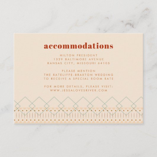 D'accompagnement Carte Boho Sud-Ouest (Devant)