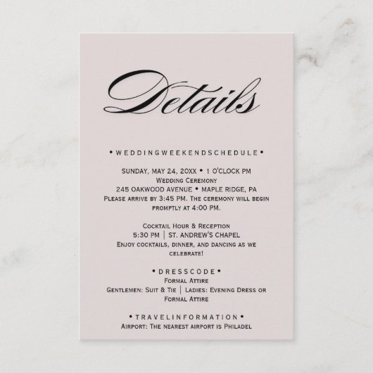 D'accompagnement Carte Boîtier Blanc Floral Mauve (Devant)