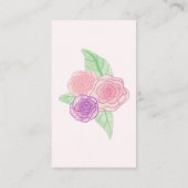 D'accompagnement Carte Boîtier de demande de Baby shower Tea Party (Dos)