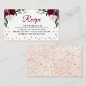 D'accompagnement Carte Boîtier de la Fête des mariées Bourgogne (Devant / Derrière)