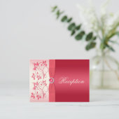 D'accompagnement Carte Boîtier de pastèque rose et ivoire (Debout devant)