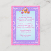 D'accompagnement Carte Boîtier Monogram Rose, Purple Fairy (Dos)