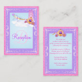 D'accompagnement Carte Boîtier Monogram Rose, Purple Fairy (Devant / Derrière)