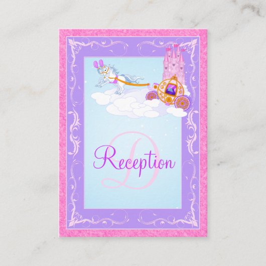 D'accompagnement Carte Boîtier Monogram Rose, Purple Fairy (Devant)
