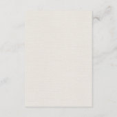 D'accompagnement Carte Botanique Florale Bleu Daisy Été (Dos)