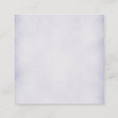 D'accompagnement Carte Botanique Mariage vintage (Dos)