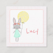 D'accompagnement Carte cadeau de lapin de ma fille douce (Devant)