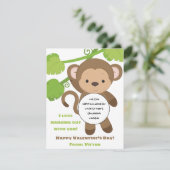 D'accompagnement Carte cadeau Monkey Valentine's Play Doh (Debout devant)