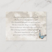 D'ACCOMPAGNEMENT CARTE CADEAU WISHING WELL INSERTION (Dos)