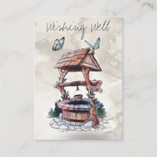 D'ACCOMPAGNEMENT CARTE CADEAU WISHING WELL INSERTION (Devant)