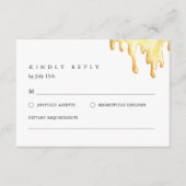 D'accompagnement Carte CALLA Honey Bee RSVP (Devant)