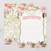 D'accompagnement Carte Capsule Heure Anniversaire (Devant / Derrière)