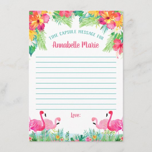 D'accompagnement Carte Capsule Heure Anniversaire (Devant)