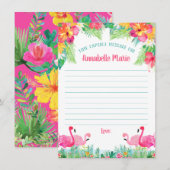 D'accompagnement Carte Capsule Heure Anniversaire (Devant / Derrière)