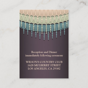 D'accompagnement Carte Chic Bohème Shabby Driving Directions