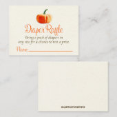 D'accompagnement Carte citrouille à rabat, carte à rabat à couches (Devant / Derrière)