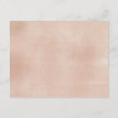 D'accompagnement Carte conseil Pink Floral Boho Pampas Grass (Dos)