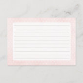 D'accompagnement Carte Crème glacée et recette rose Pois (Dos)