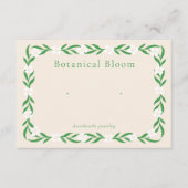 D'accompagnement Carte d'affichage de l'oreille du concepteur (Devant)