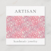 D'accompagnement Carte d'affichage du collier mauve esthétique (Devant)