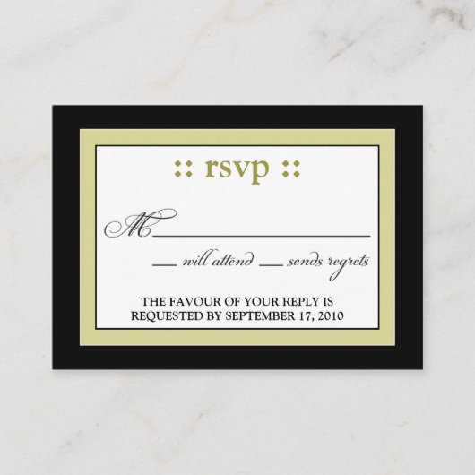 D'accompagnement :: Carte d'anniversaire RSVP (Devant)
