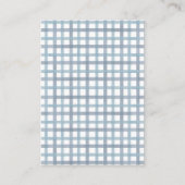 D'accompagnement Carte d'annonce de douche « Dusty Blue Display » p (Dos)