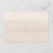 D'accompagnement Carte d'annonce de réception de mariage Moonlight  (Dos)