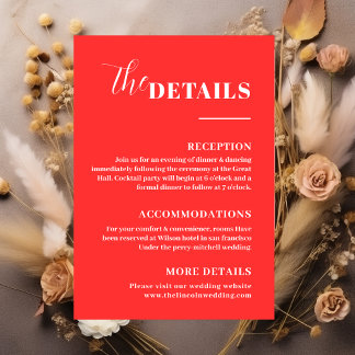 D'accompagnement Carte d'annonce élégante minimaliste avec détails 