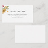 D'accompagnement Carte d'annonce rustique au tournesol (Devant / Derrière)