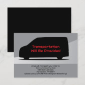 D'accompagnement Carte d'autobus du groupe Transport Mini Van (Devant / Derrière)