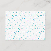 D'accompagnement Carte de Baby shower de demande de réservation d'a (Dos)