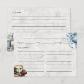 D'accompagnement Carte de base du matin de Noël (Devant / Derrière)