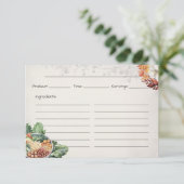 D'accompagnement Carte de base Soup Du Jour Recette (Debout devant)